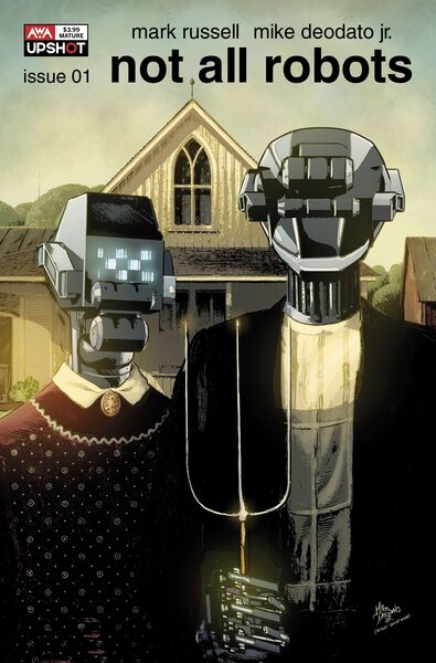Not All Robots #1 variant cover
