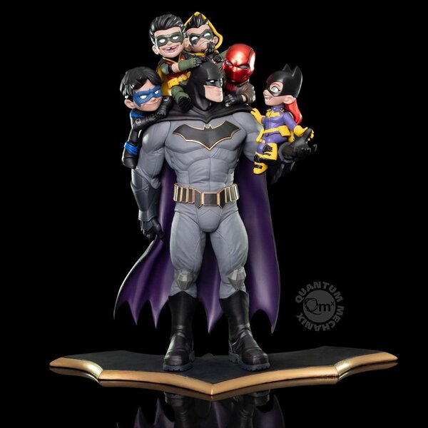 qmx batman family qmaster diorama