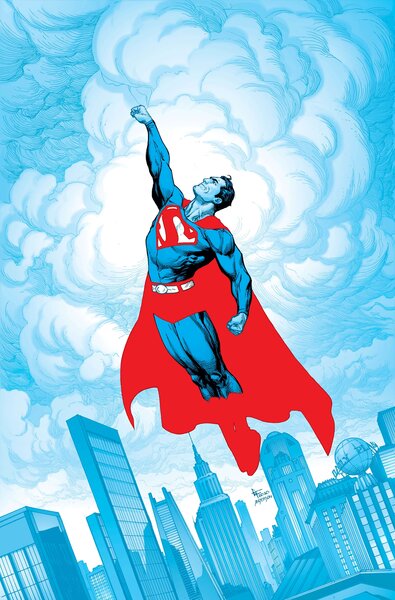 Superman Red and Blue cover