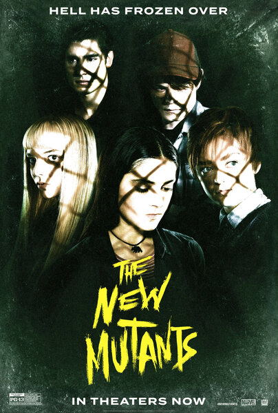The New Mutants release poster