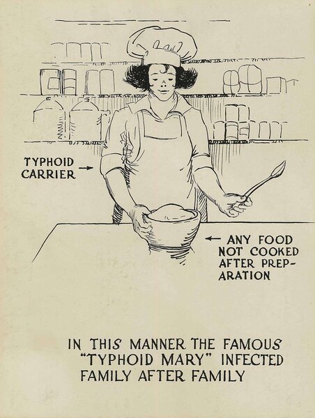 Typhoid Mary poster Wikimedia