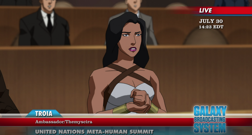 Young Justice, Troia