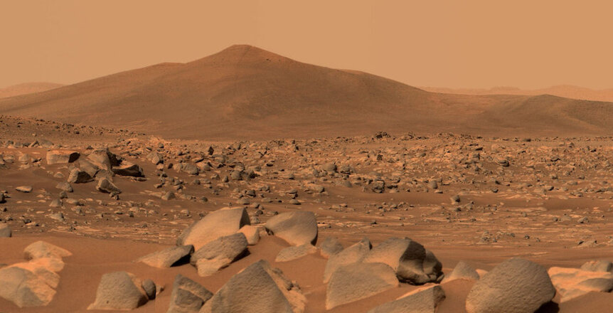 Cassidy Martian landscape NASA