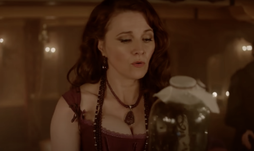 Lucy Lawless in Salem Season 2