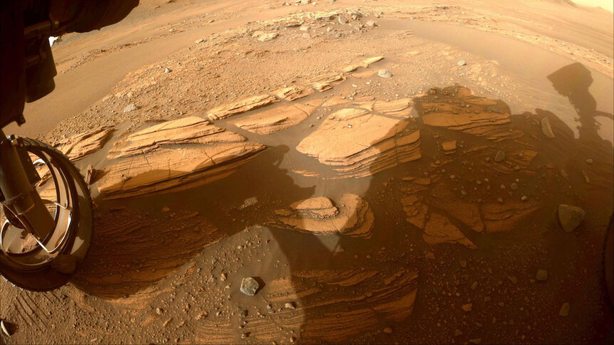 Sedimentary rocks on Mars