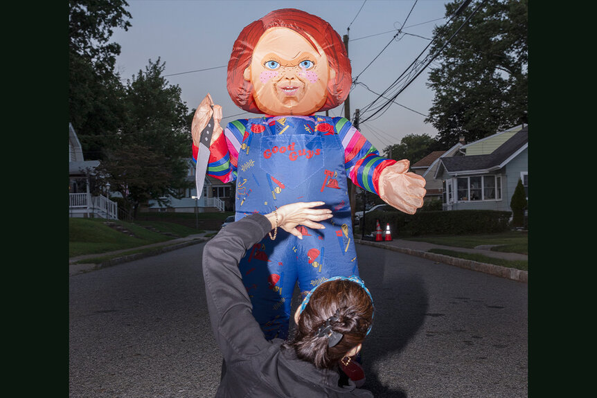 Chucky Inflatable Costume