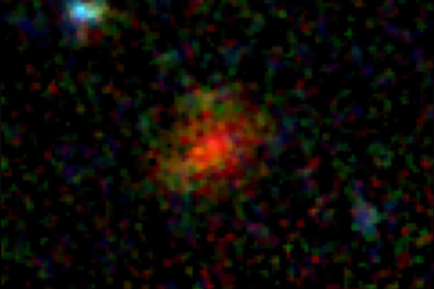 Color composite of galaxy AzTECC71