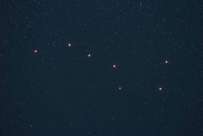 The Big Dipper constellation