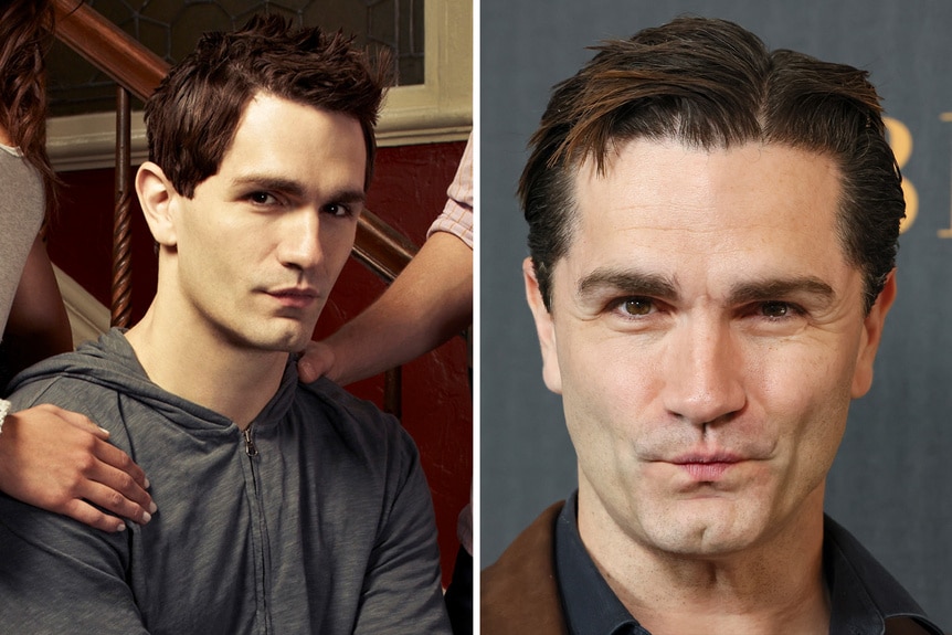 A split of Sam Witwer in SYFY's Being Human and in 2023.