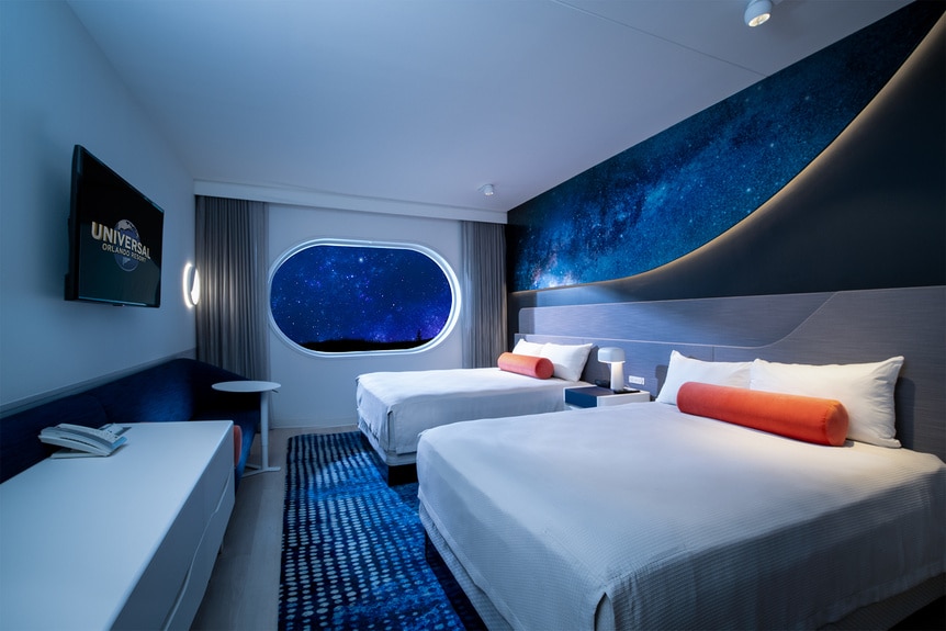The Guest Room at the Universal Stella Nova Resort