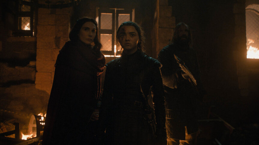 Game of Thrones 803 Melisandre and Arya
