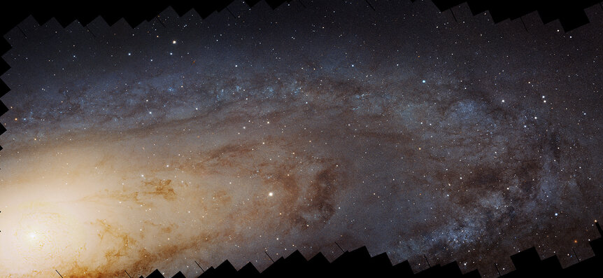 The Andromeda Galaxy, as seen by Hubble. There is far, far more here than initially meets the eye.&nbsp;Credit: NASA, ESA, J. Dalcanton, B.F. Williams, and L.C. Johnson (University of Washington), the PHAT team, and R. Gendler