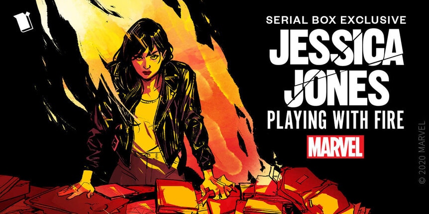 Jessica Jones Serial Box cover art