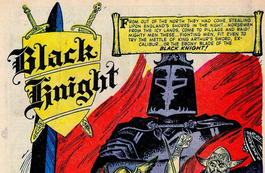 Black Knight #2 (1955) (Written by Stan Lee, Art by Joe Maneely)