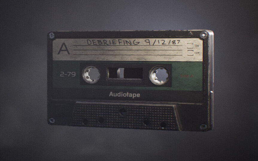A found cassette tape from Dutch in Predator Hunting Grounds
