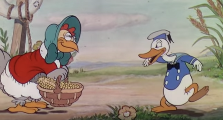 Donald Duck Wise Hen
