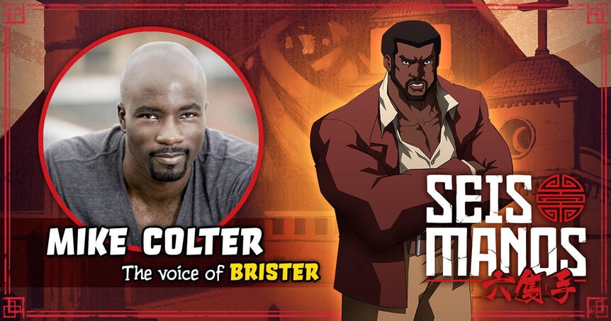 Mike Colter as Brister in Seis Manos at Netflix