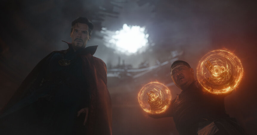 Doctor Strange and Wong Avengers Infinity War