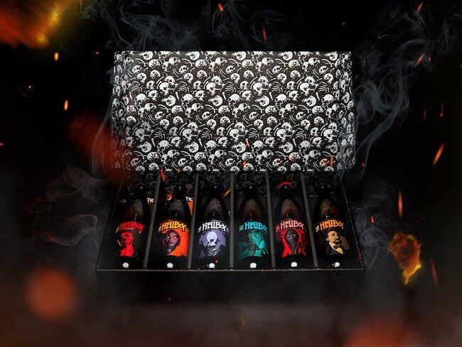 Hellboy beer box set