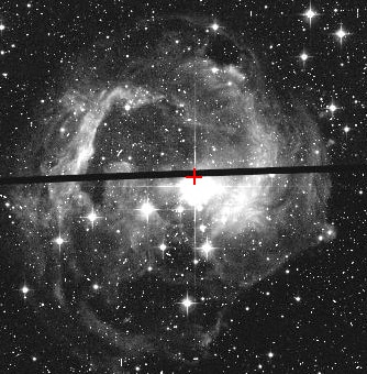 Raw Hubble image of V838 Monocerotis