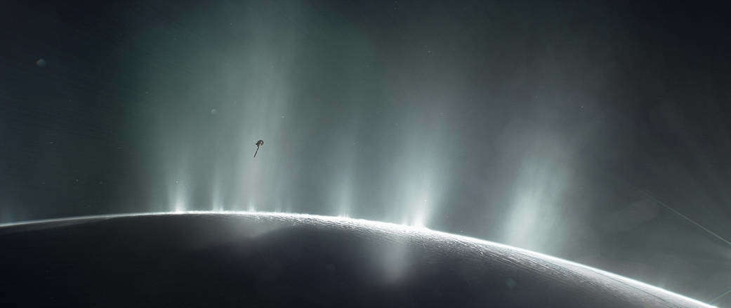 Cassini Spacecraft Enceladus