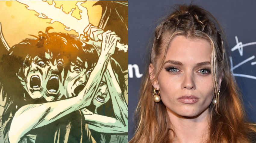 Abbey Lee as the Angel