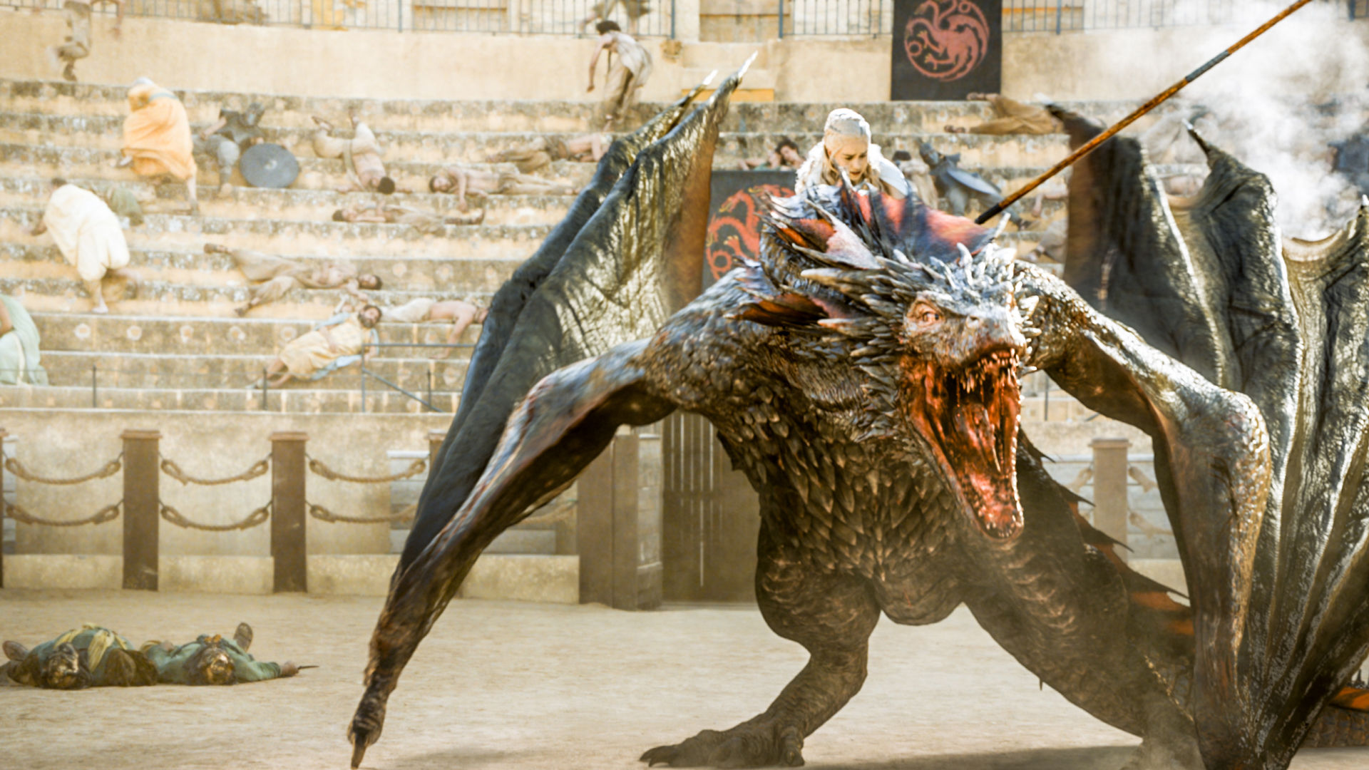 Game of Thrones Press Site pic Daenerys Dragon