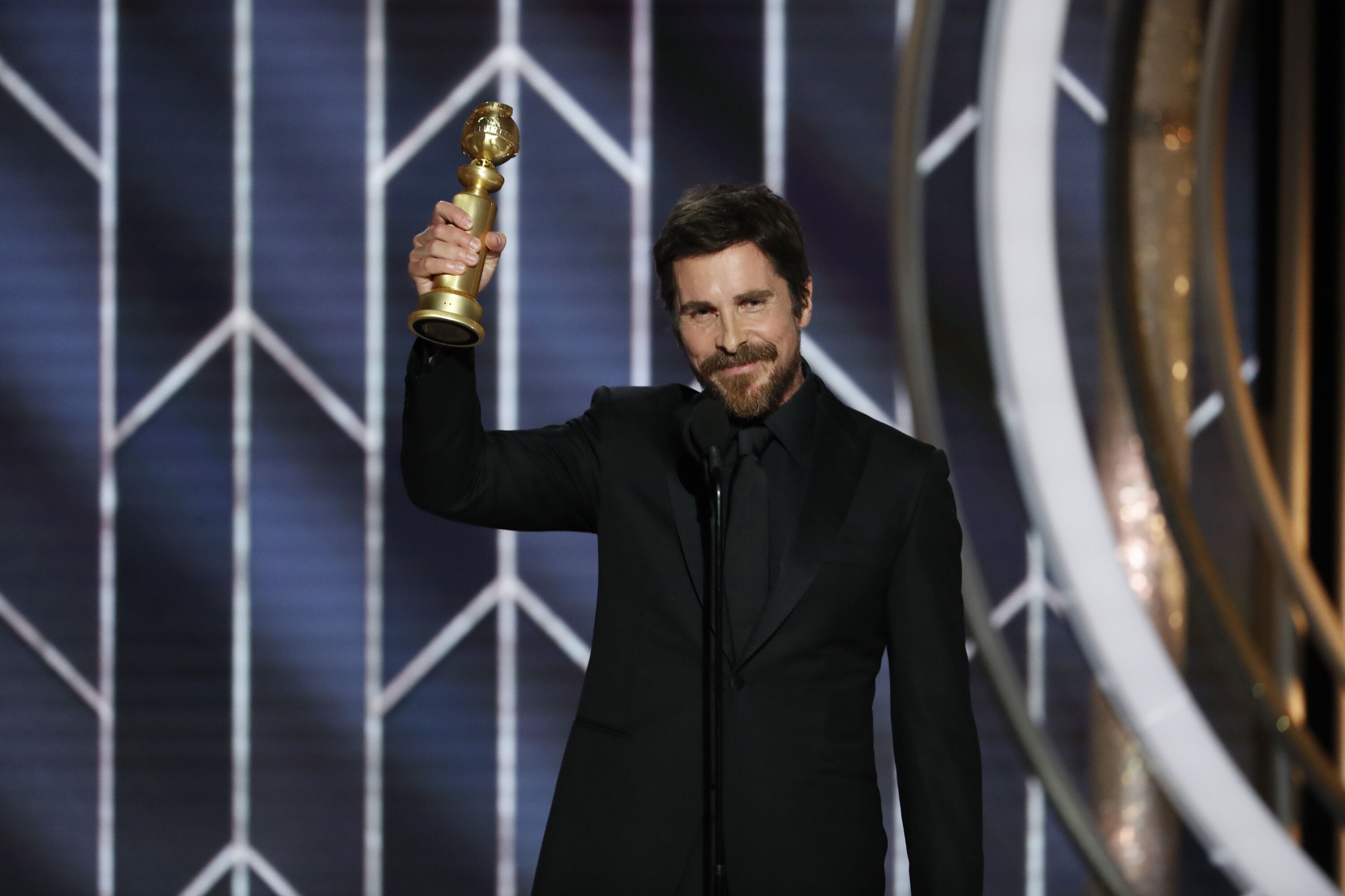 Christian Bale Golden Globes