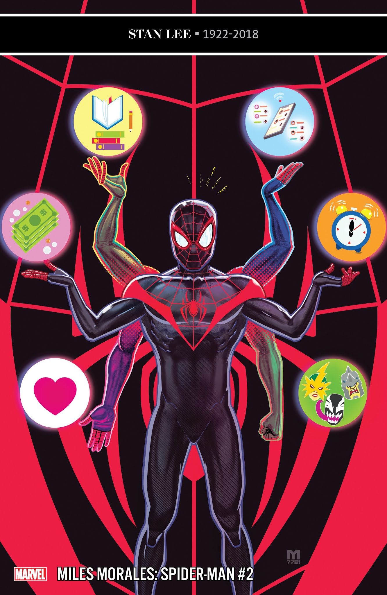 Miles Morales Spider-Man comic cover