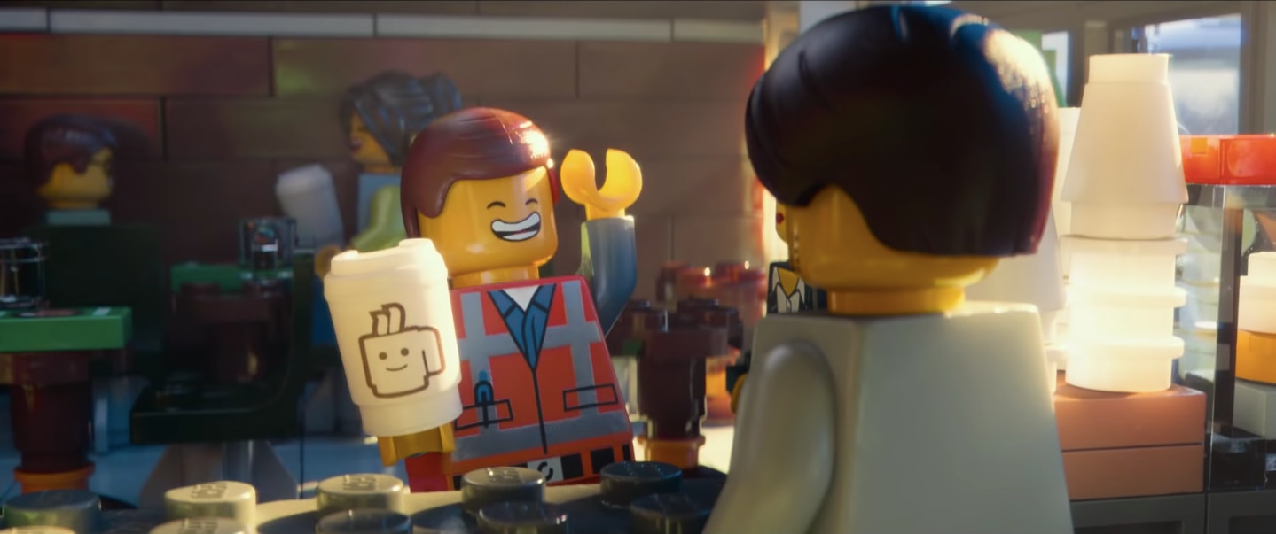 Christchurch ubetinget statsminister Lego Movie 2: Chris Pratt and Tiffany Haddish serve free coffee at a London  cafe made of LEGOs | SYFY WIRE