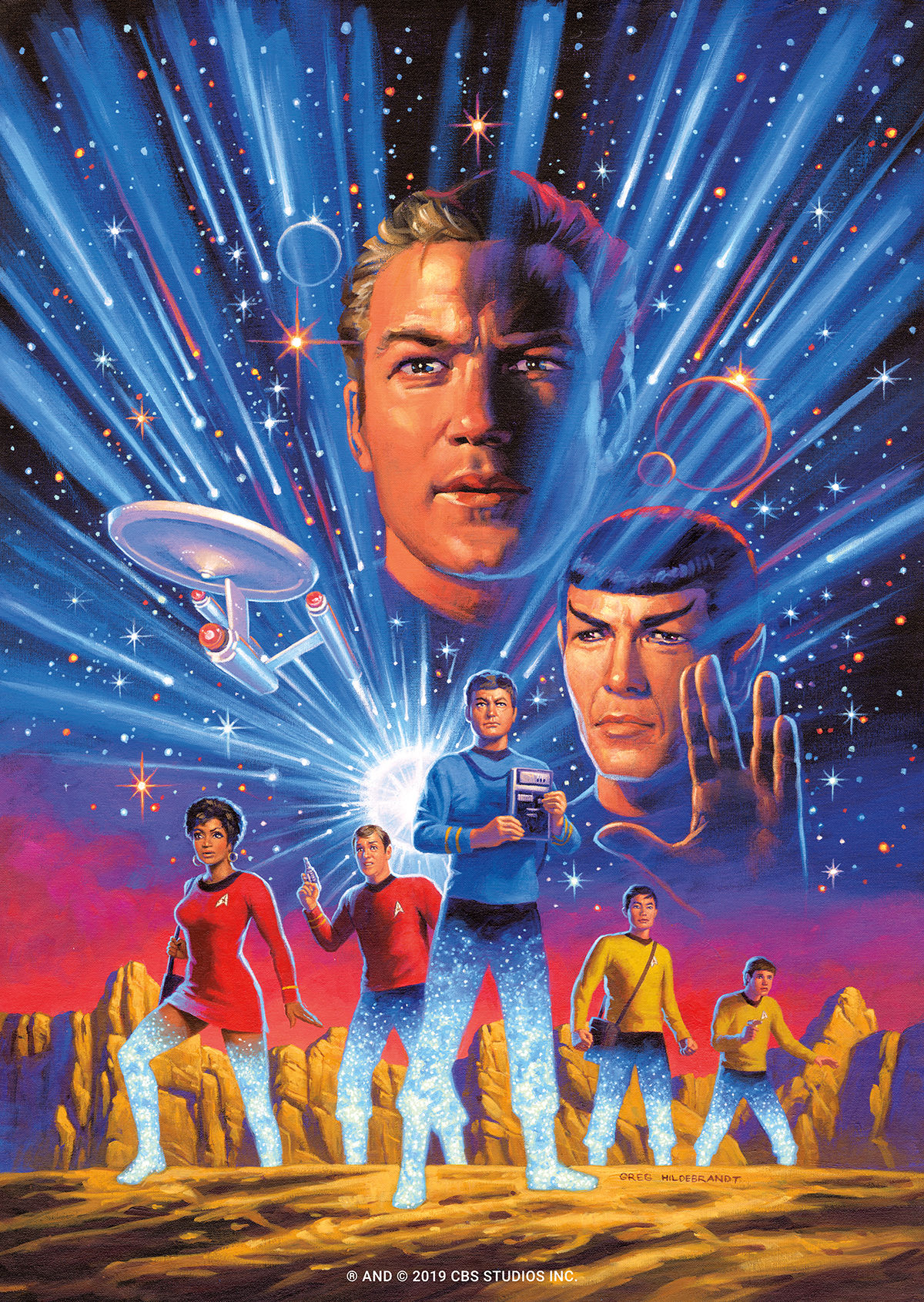 Star Trek - Year Five #1 - Cover by Greg Hildebrandt