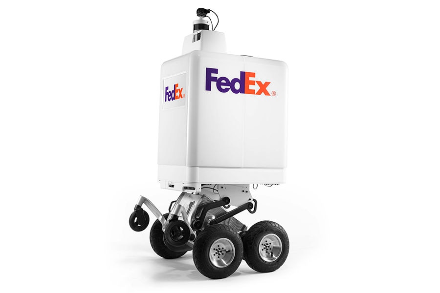 FedEx delivery robot