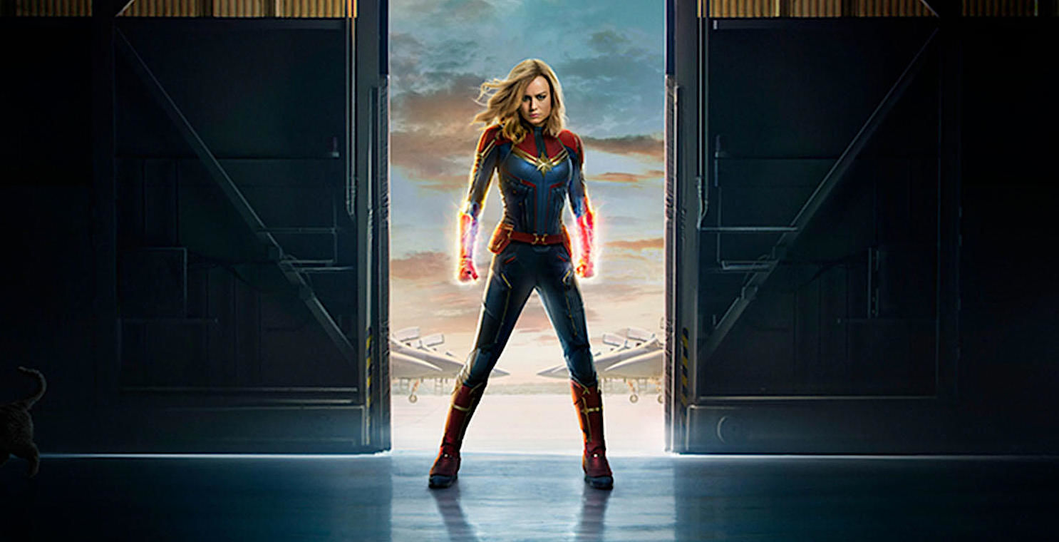 Captain Marvel poster via Marvel site 2019