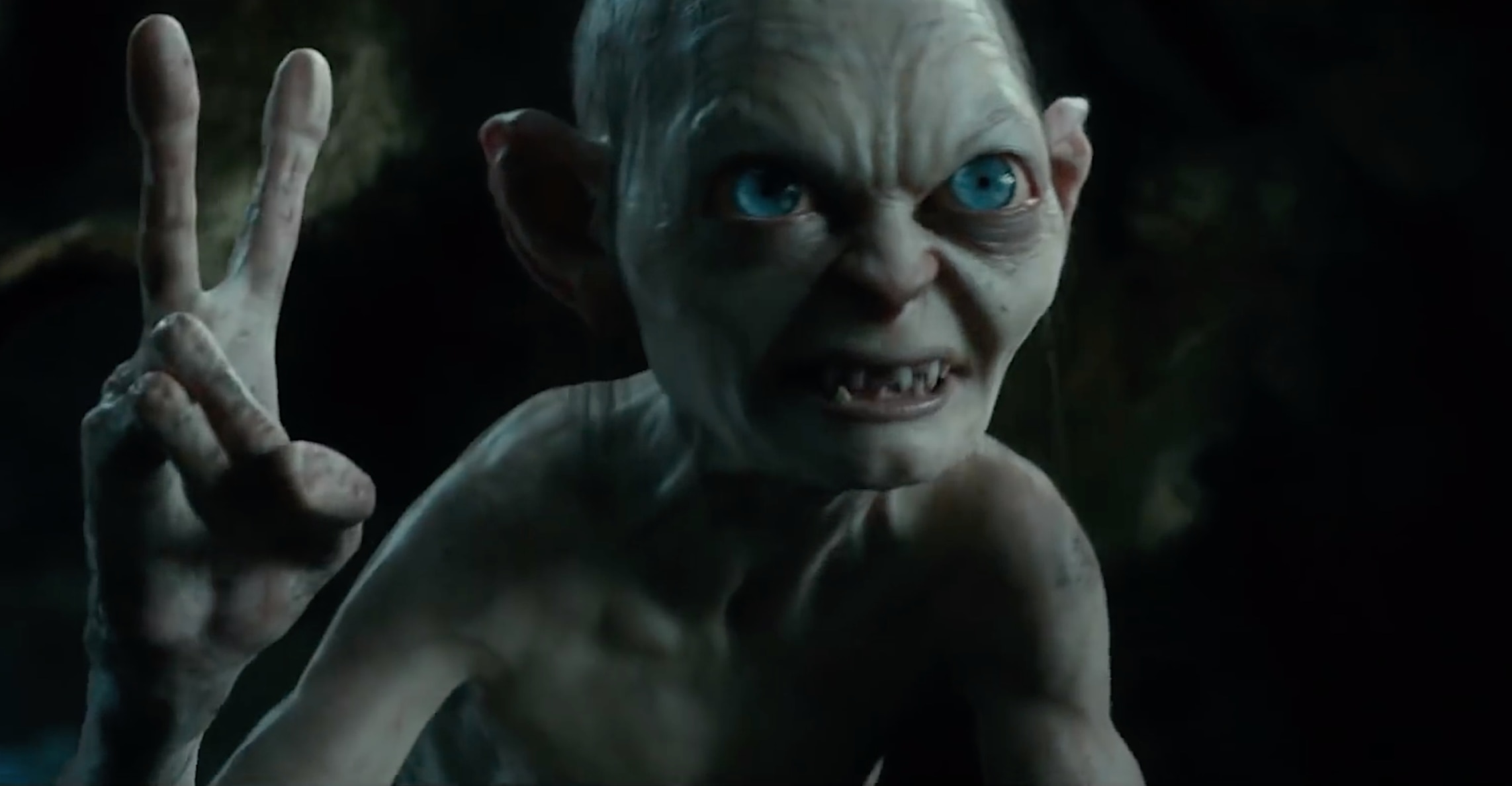 Gollum in The Hobbit: an Unexpected Journey