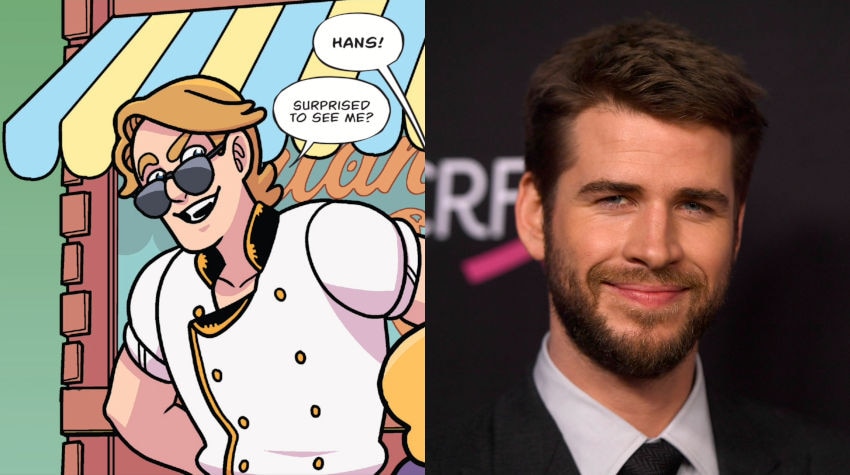 Liam Hemsworth as Hans Jakobsson