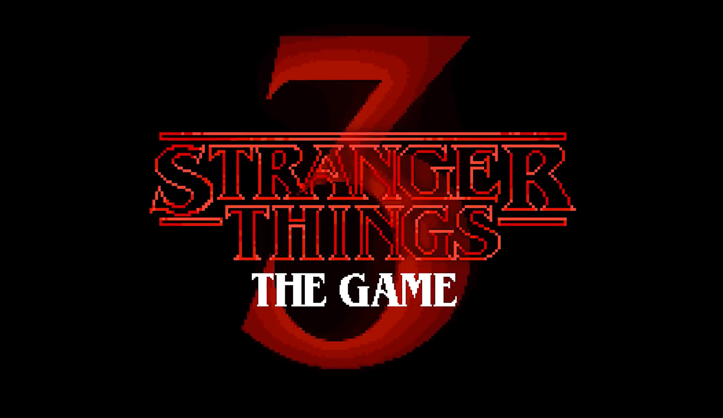 Logo for Stranger Things 3: The Game