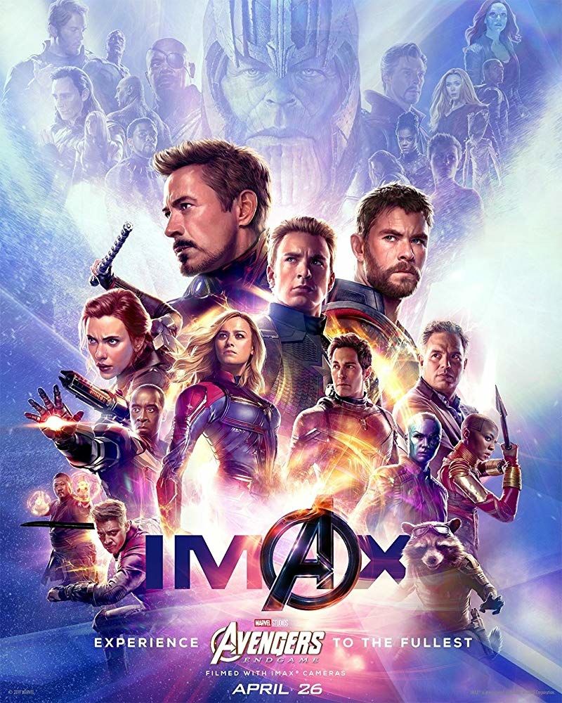 Avengers: Endgame official IMAX poster