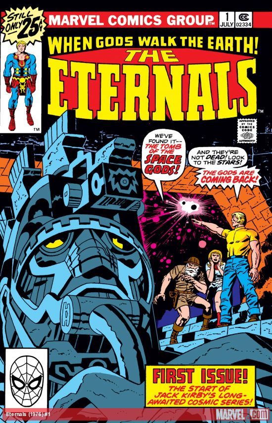 Marvel's The Eternals Issue #1 Cover 