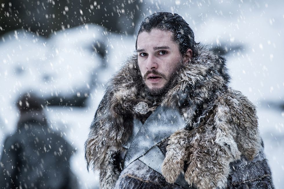 Jon Snow in Game of Thrones