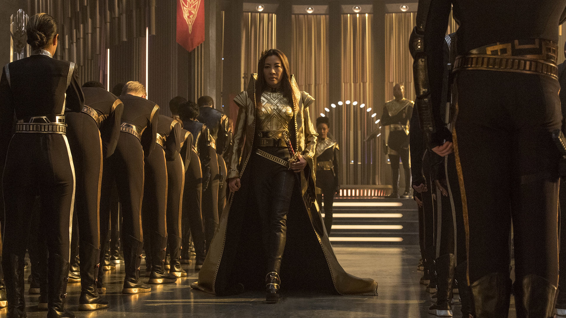 Michelle Yeoh as Cpt. Philippa Georgiou in Star Trek: Discovery