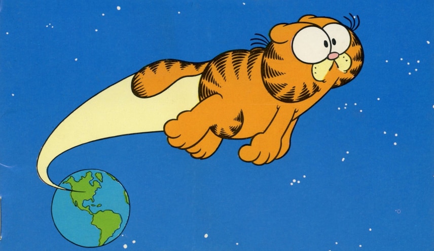 Jim Davis' Garfield in Space by Mike Fentz and Dave Kuhn
