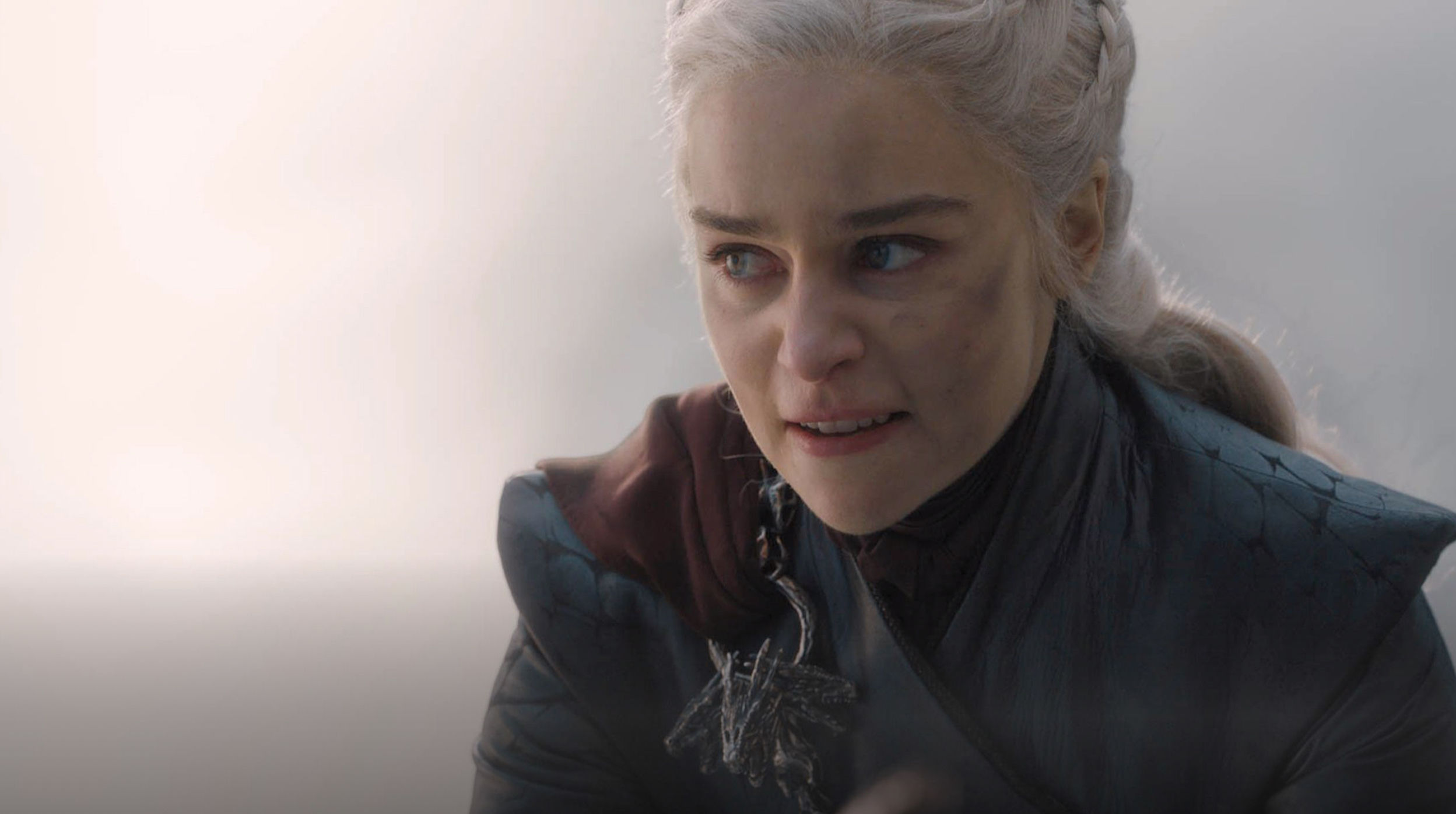 Emilia Clarke as Daenerys in Game of Thrones on HBO