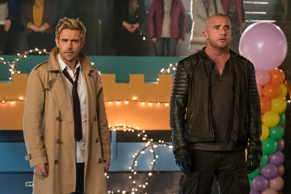 DC's Legends of Tomorrow Constantine and Mick