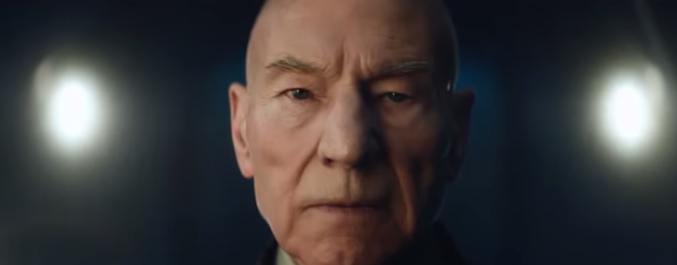 Picard face CBS star trek patrick steweart trailer