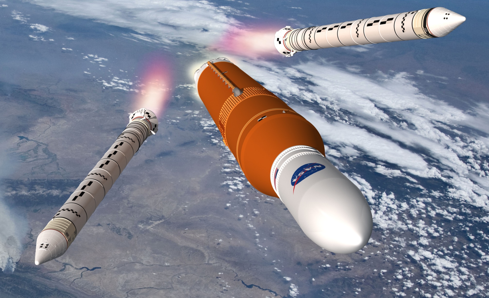 NASA SLS rocket image