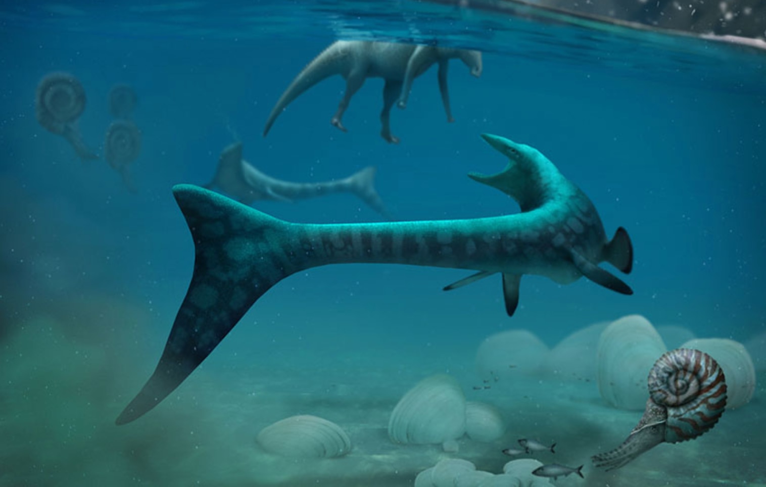 Miners in Alberta uncover a tylosaurus fossil while seeking gemstones |  SYFY WIRE