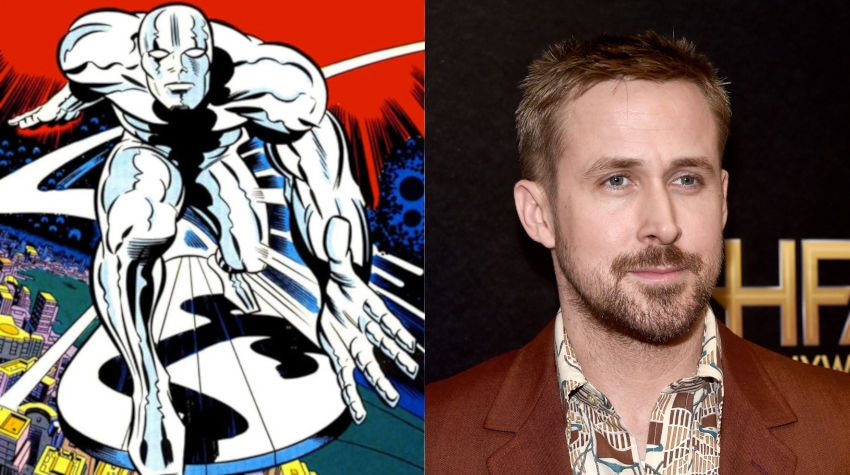 Ryan Gosling as the Silver Surfer