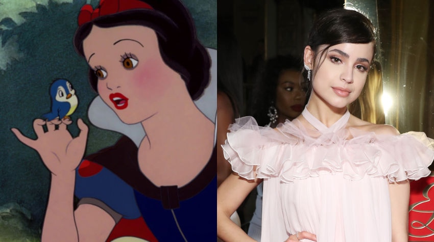 Sofia Carson as Snow White