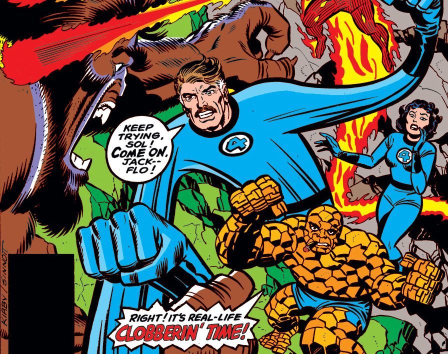 What If #11 "What If The Original Marvel Bullpen Had Become the Fantastic Four?" (Credit: Marvel)