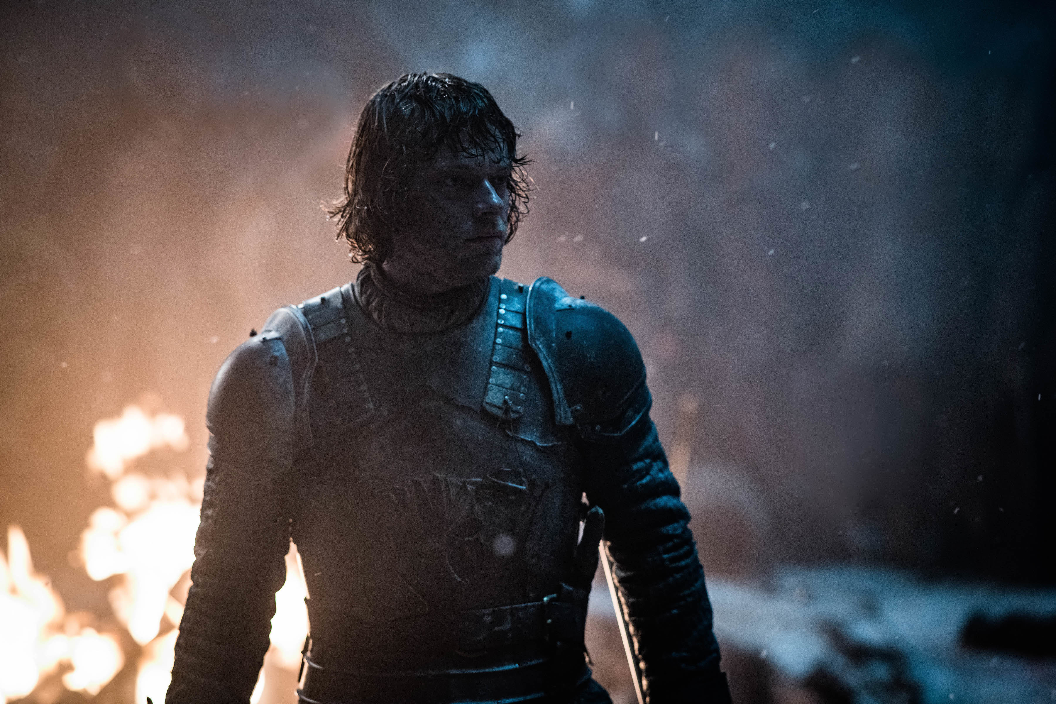 Alfie Allen as Theon Greyjoy in Game of Thrones
